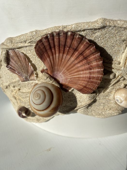 Apoio para velas, estilo praiano