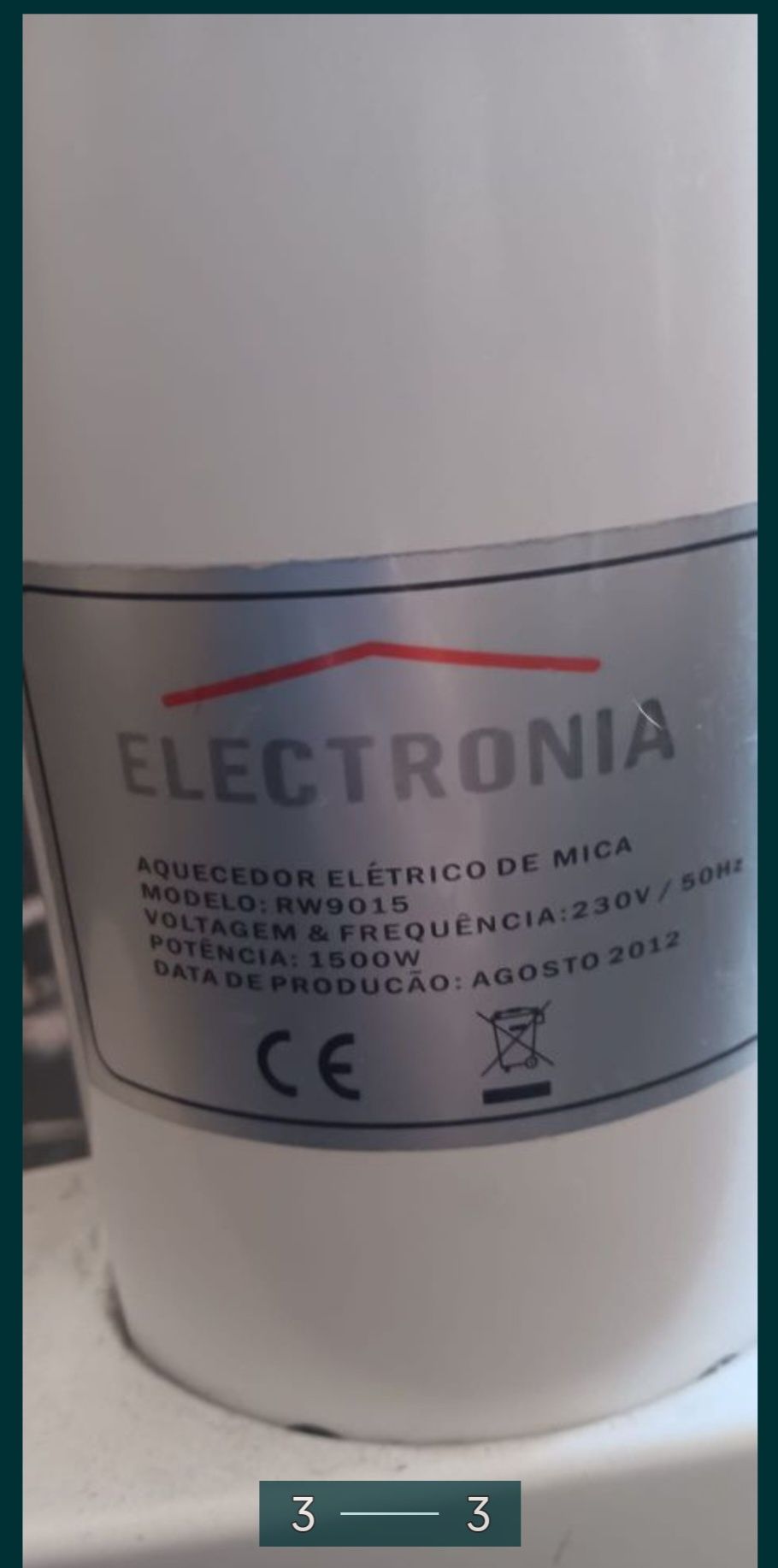 Vendo aquecedor mica económico
