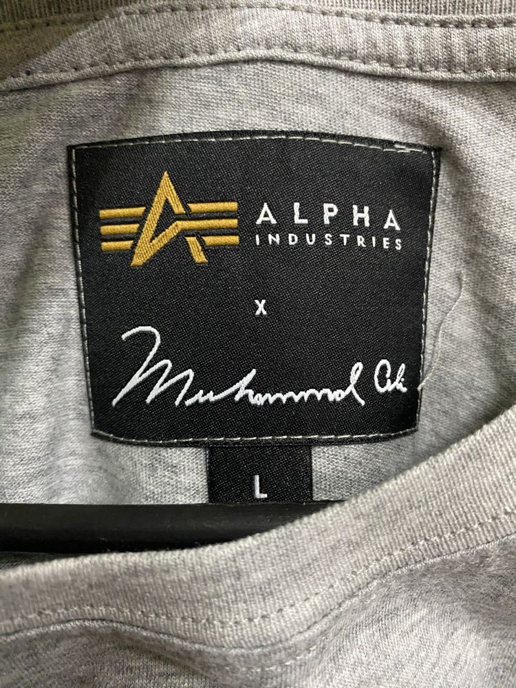 Koszulka Alpha Industries Muhammad Ali L Nowa