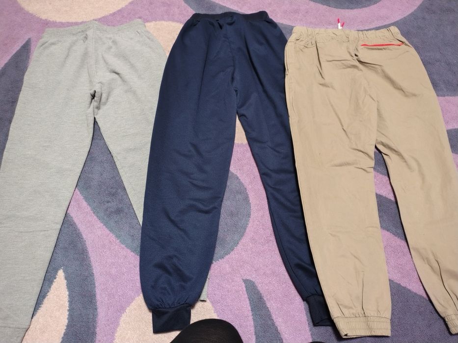 Spodnie chłopięce dresowe i bawełniane rozm. 152