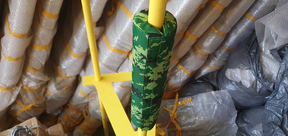 Pianka Kamuflage na Gryf Sztanga Olimpijska Materiałowa Osłona Gryfu