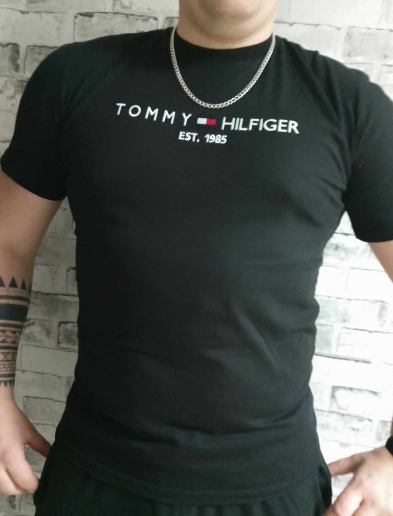 Koszulka Tommy Hilfiger haft