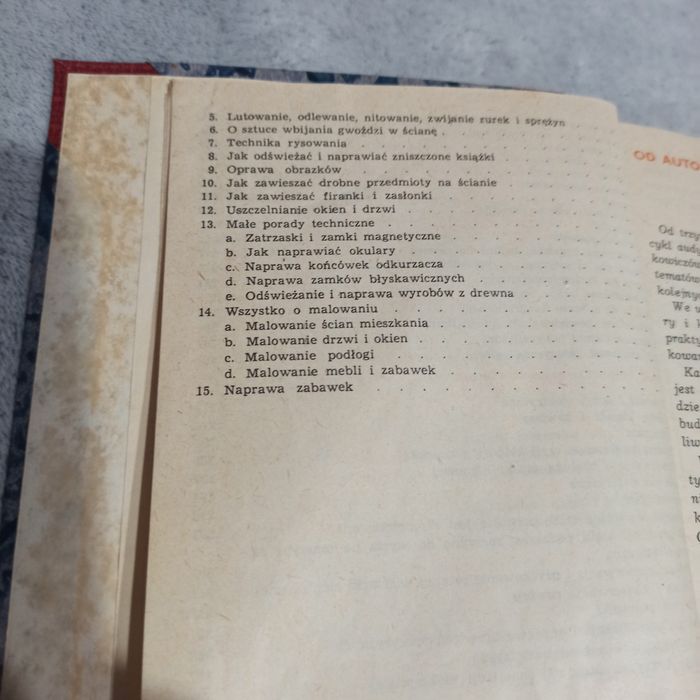 Lubię majsterkować czyli Zrób to sam Adam Słodowy 1974 rok