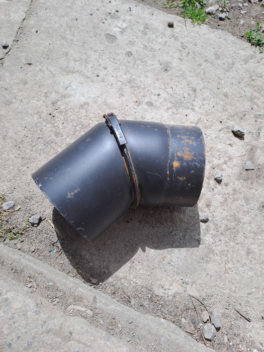 Kolano kominowe regulowane 45stopni fi 130