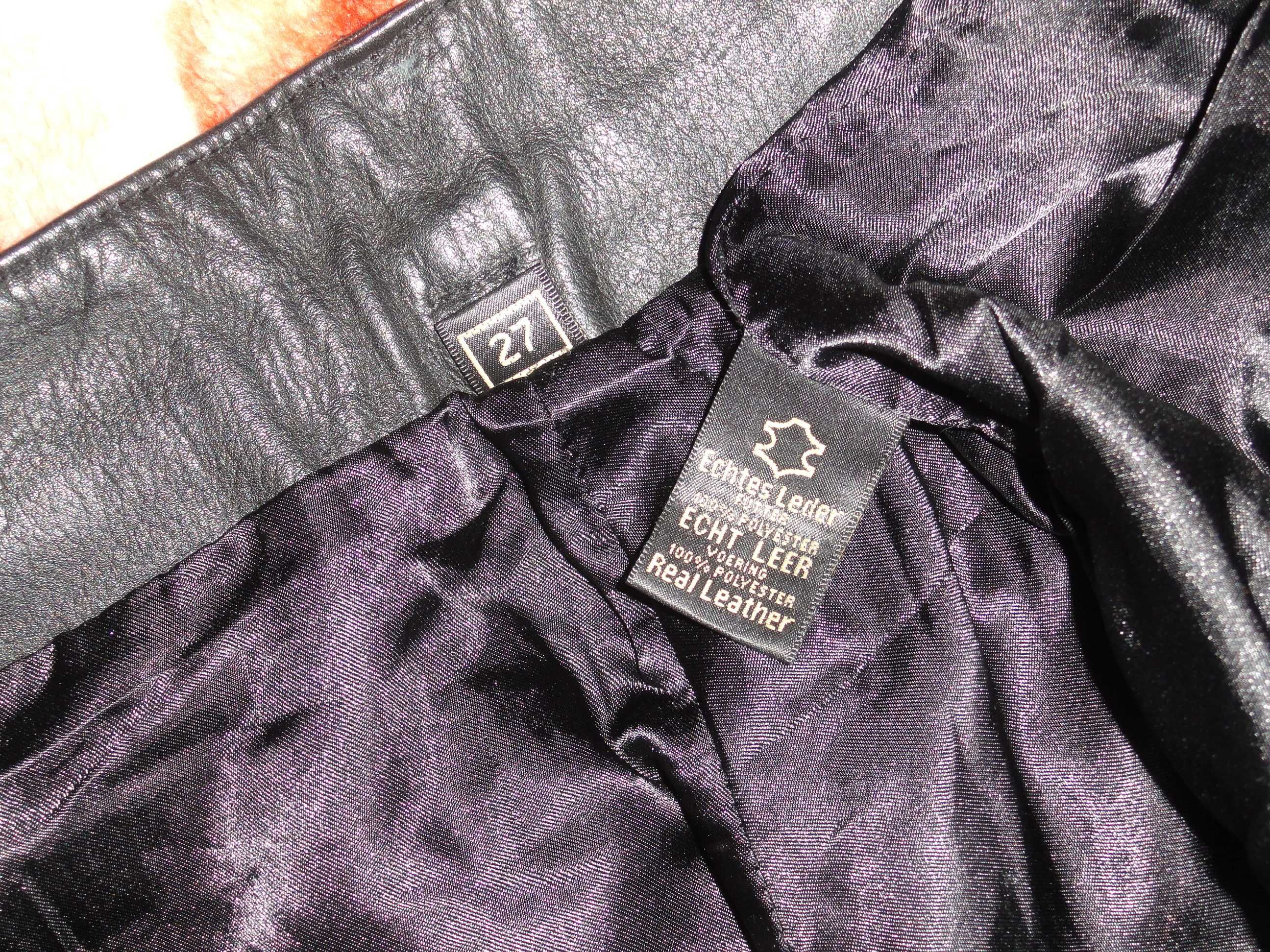 Эксклюзивные кожаные штаны (Leather натуральная кожа)