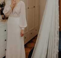 Piękna suknia ślubna Elizabeth Passion r. S (cena do negocjacji)