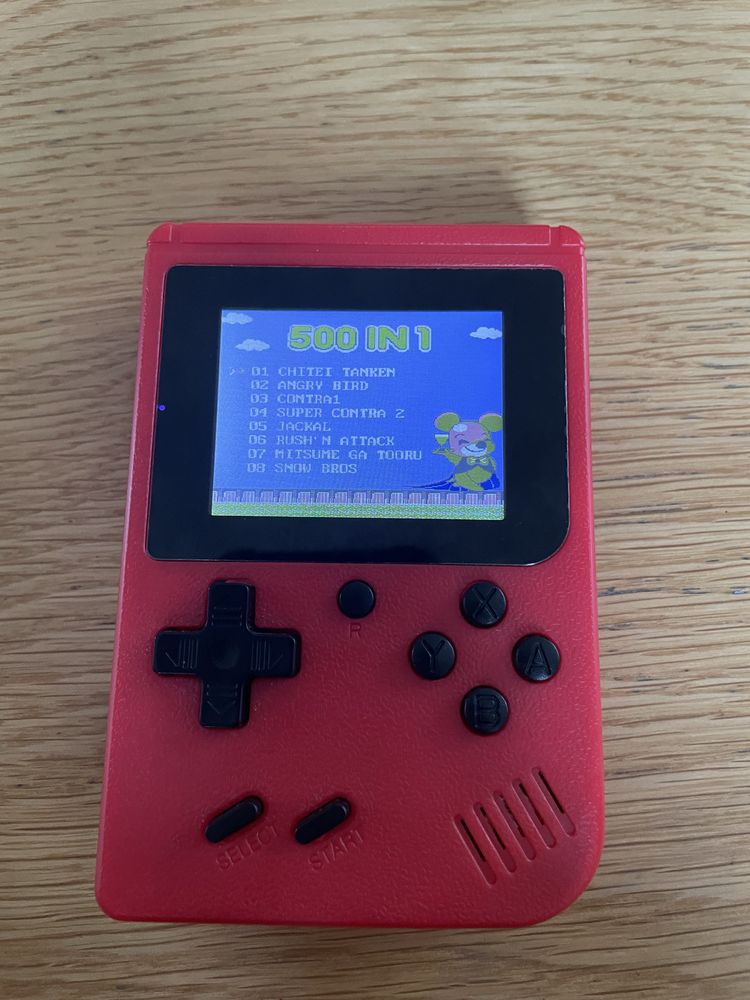 Mini konsola retro gameboy