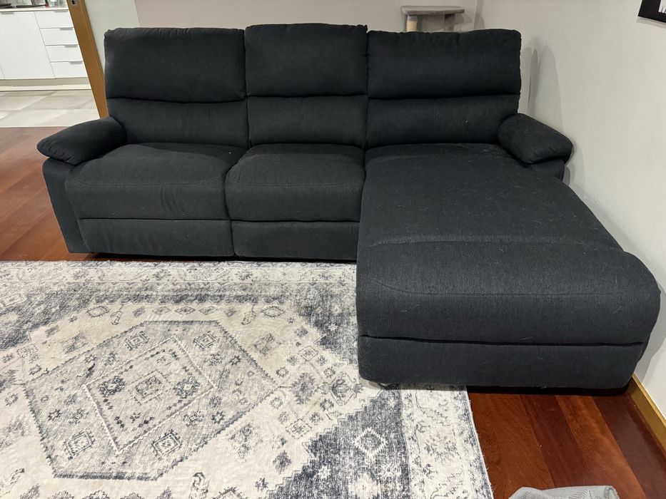Sofá Longchaise Relax Eléctrico c/ Novo