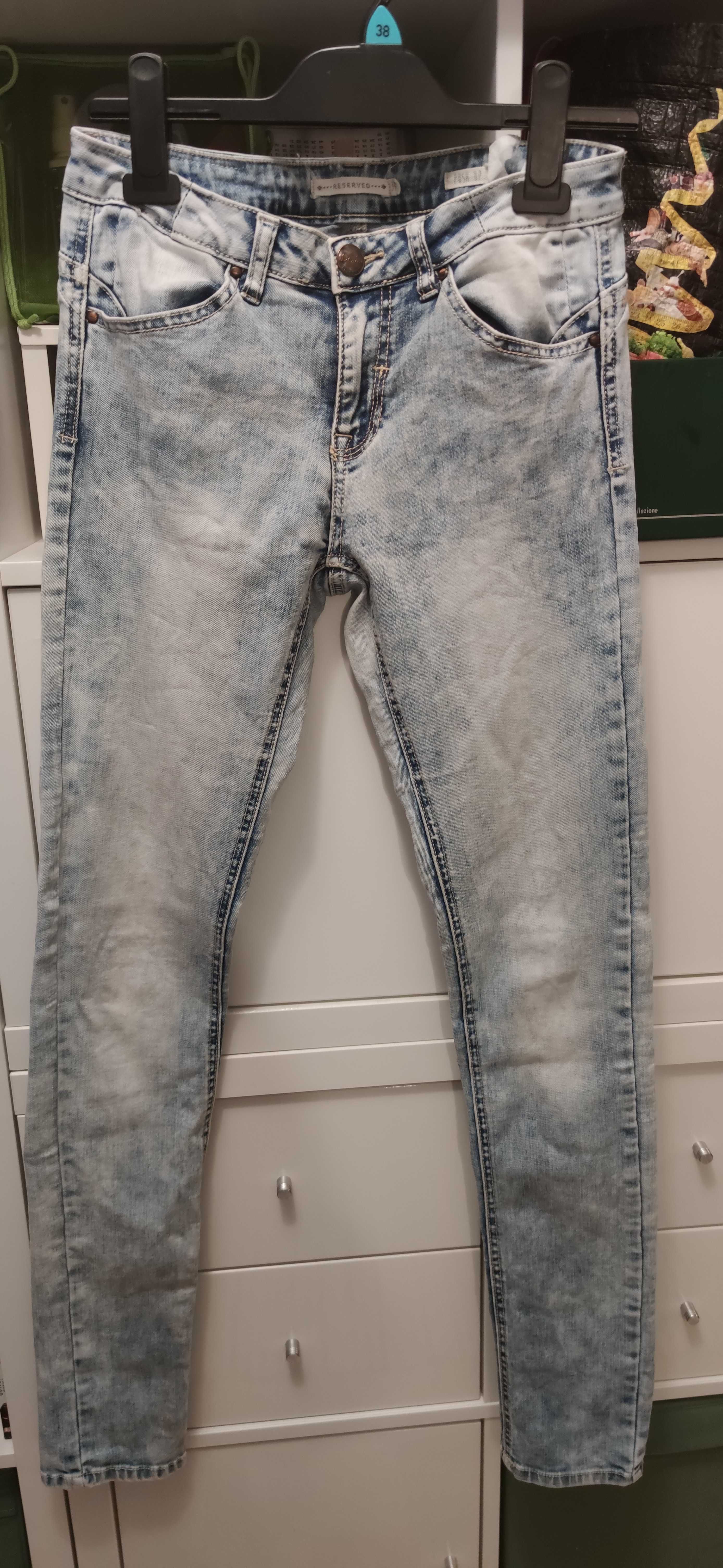 Reserved spodnie jeansowe 34 XS jeansy
