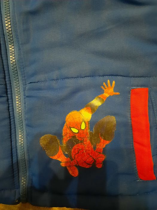 Kurtka zimowa + softshell r. 116/122