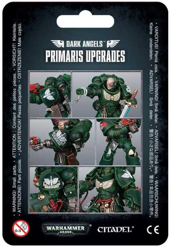 Warhammer 40000 Space Marines Dark Angels Primaris Upgrades