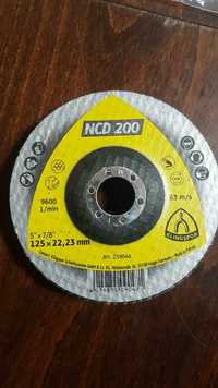 зачисной круг по металлу klingspor NCD 200 125×22.23mm