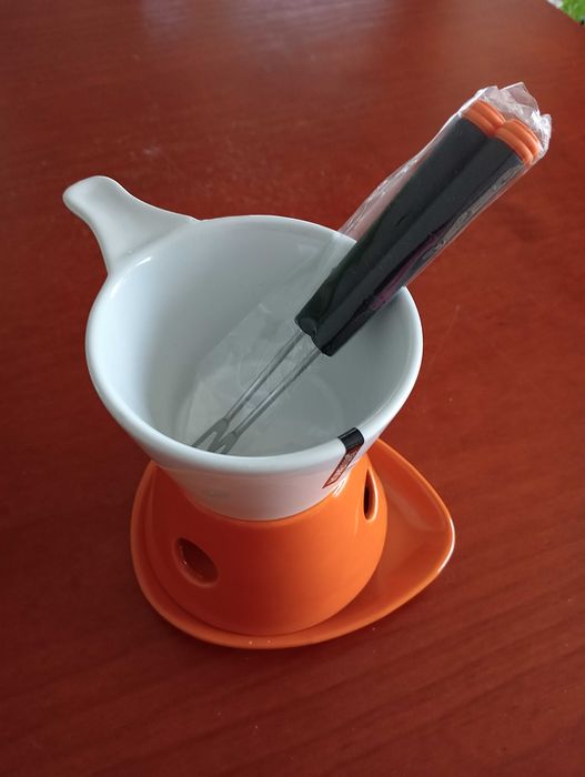 Fondue de Chocolate em Cerâmica