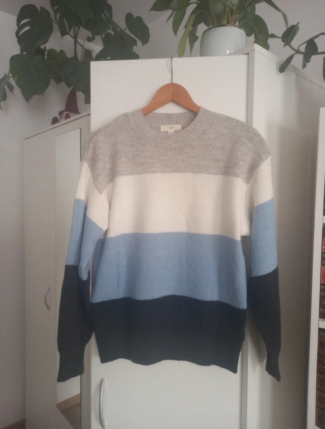 Sweter w paski H&M