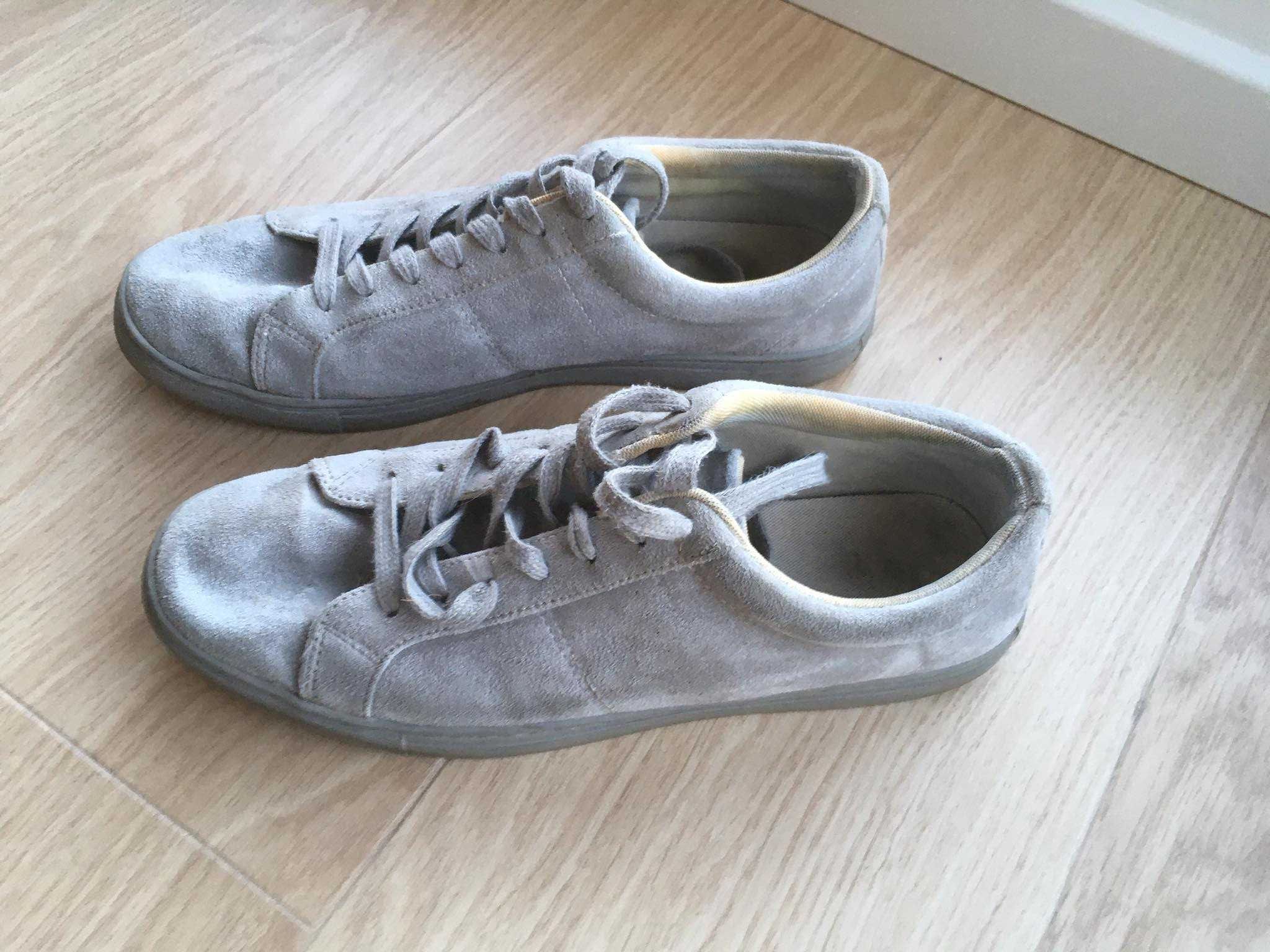 Buty męskie szare rozm 44