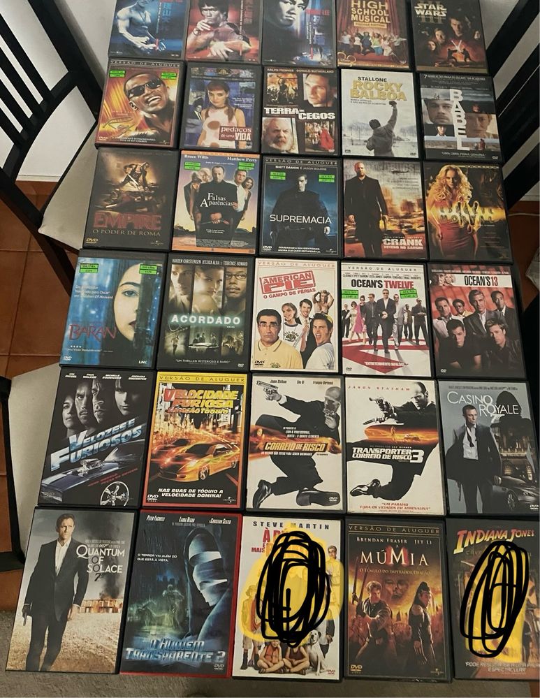 Filmes originais variados