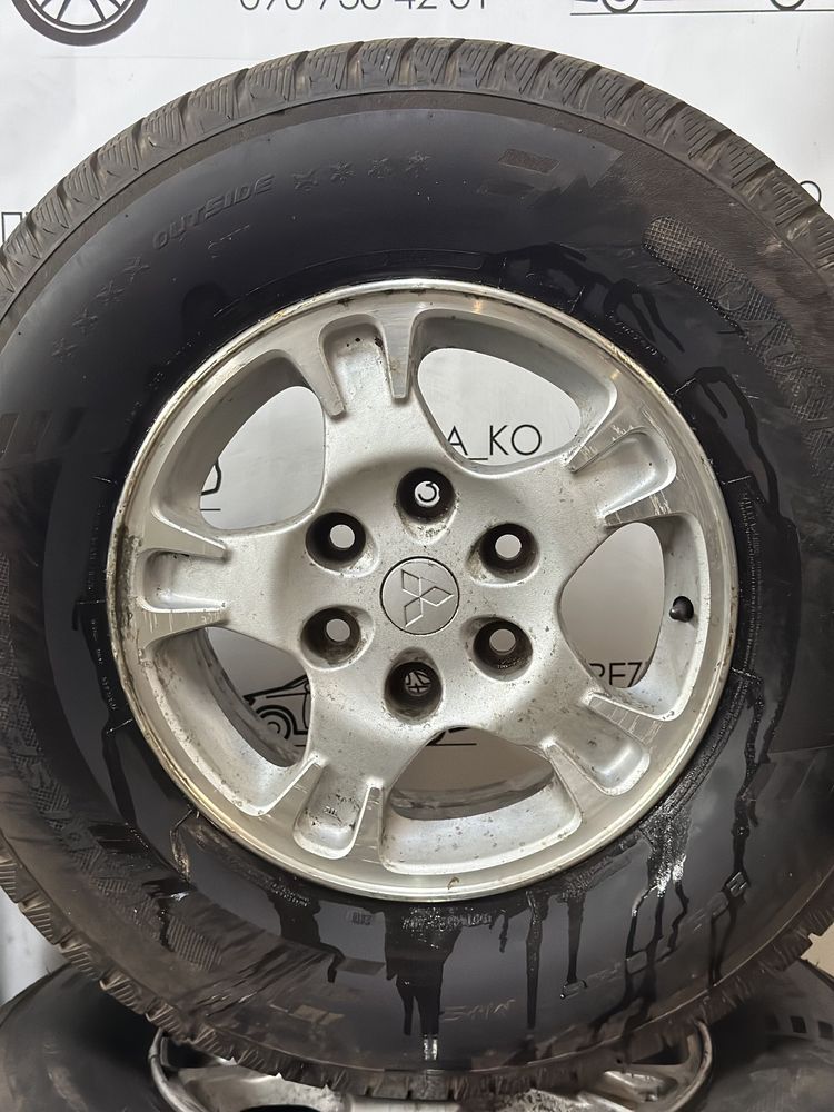Колеса в зборі 265/70 R16 (зима),диски 6х139.7 R16 Mitsubishi L200