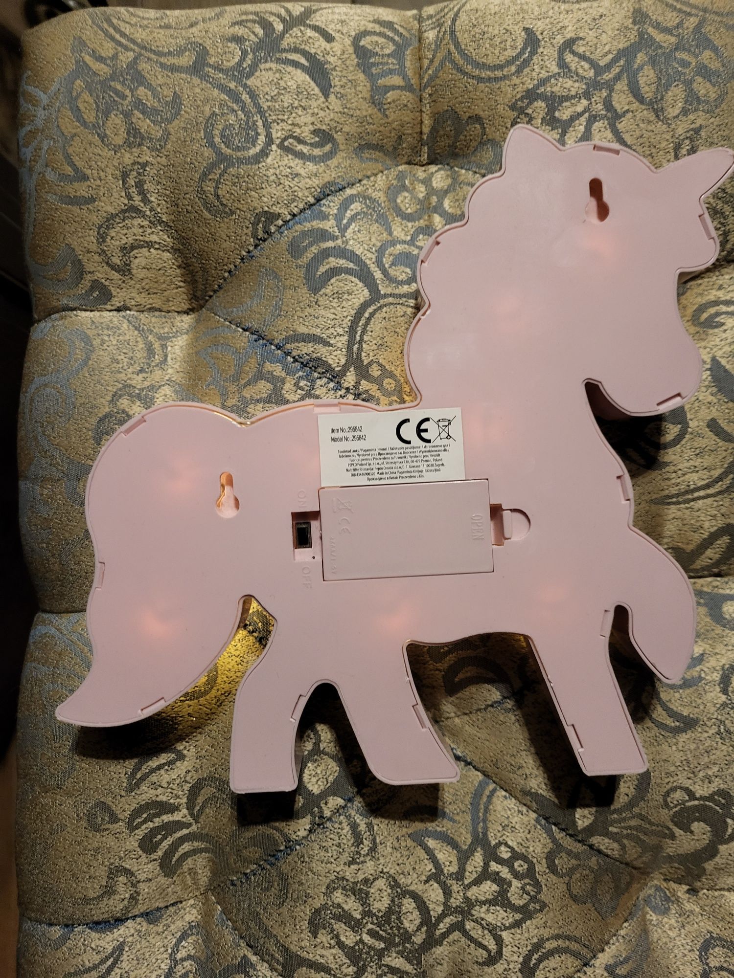 Lampa jednorożec