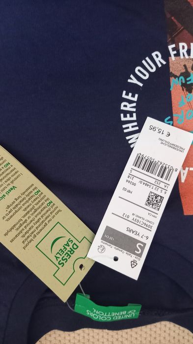 T-shirt  Benetton rozmiar 120