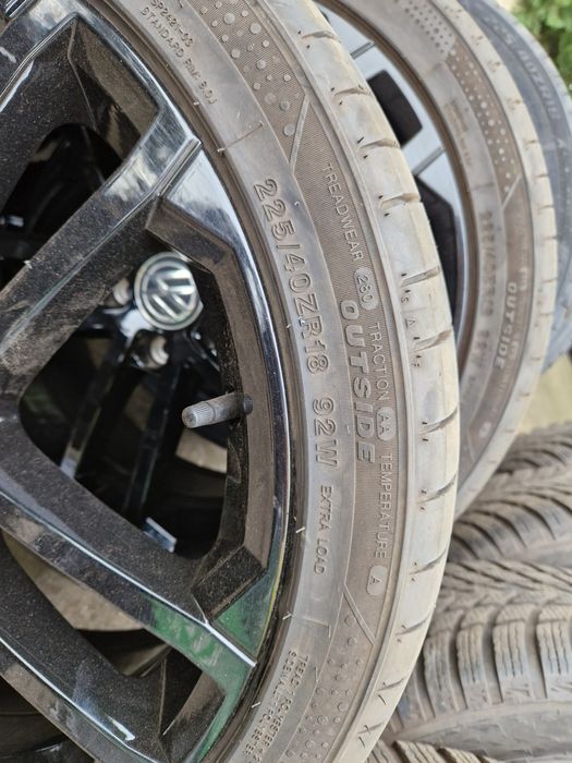 Oryginalne Koła VW GOLF VII GTI R-LINE 5G0 225/40R18 lato 24r. 8mm