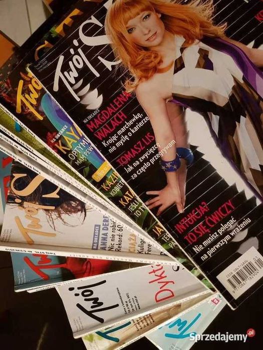 twój styl kolekcja unikat vintage retro prl czasopismo miesięcznik