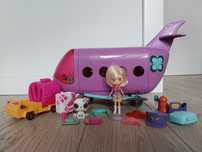 LPS Littlest Pet Shop domek Samolot Blythe Lalka Buldog