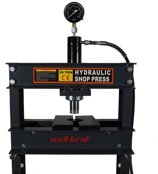 Prasa Hydrauliczno Pneumatyczna podwójny napęd 20T Well Kraft HW SP20D