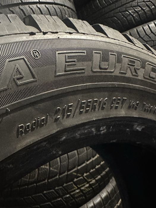 215/55/16 кама 7+мм шиповка зима 4шт по 1500грн)