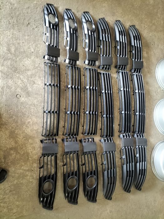 Решітки в бампер Пассат Б5 +