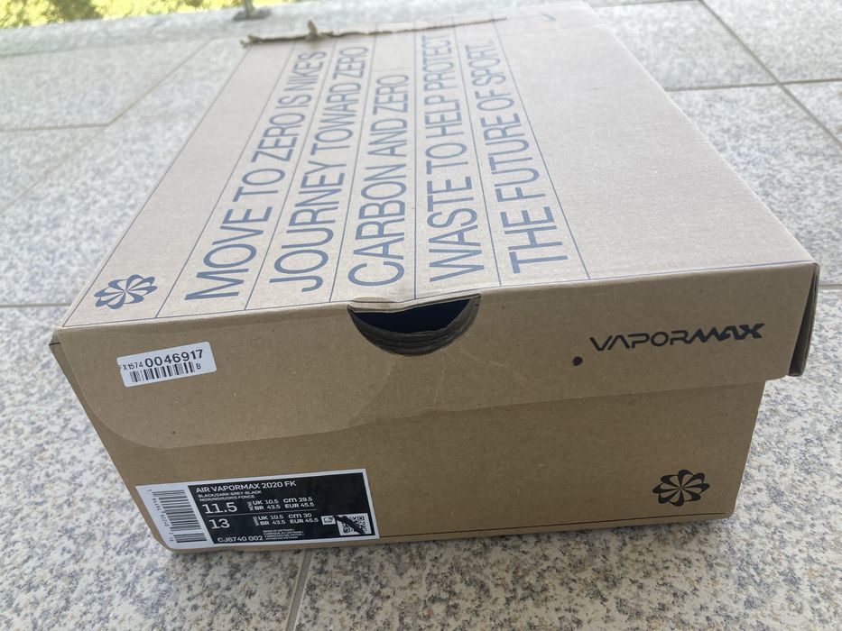 Nike Vapormax Flyknit 2020 Grey - Tamanho 45.5