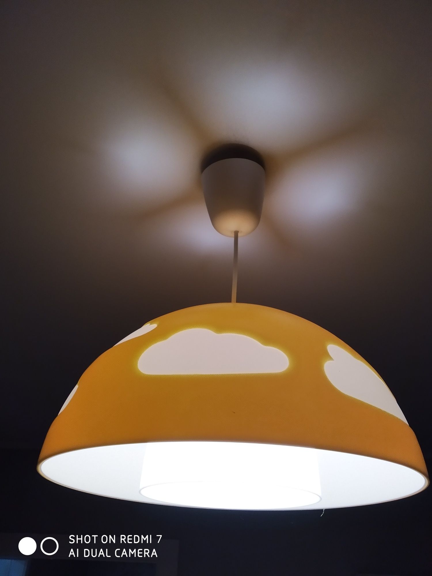 Zestaw lamp Ikea Chmurki