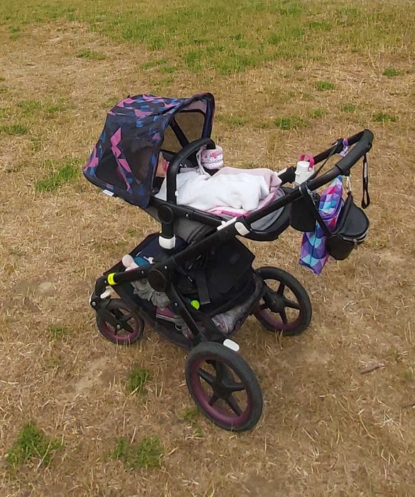 Bugaboo Fox 2w1 dużo oryginalnych dodatków