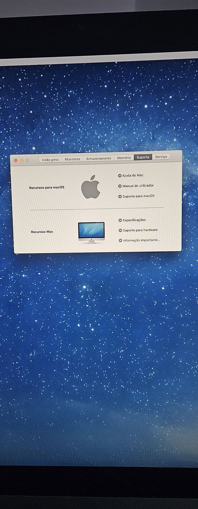 Monitor  Apple i Mac 27 polegadas