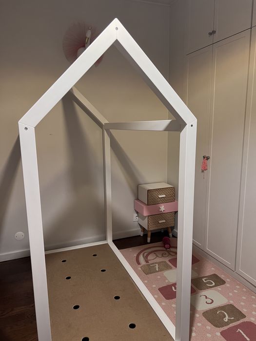 Cama Casinha montessoriana branca