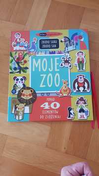 Książka Moje zoo 40 elementów do złożenia