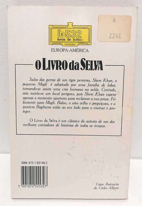 O Livro da Selva, de Rudyard Kipling