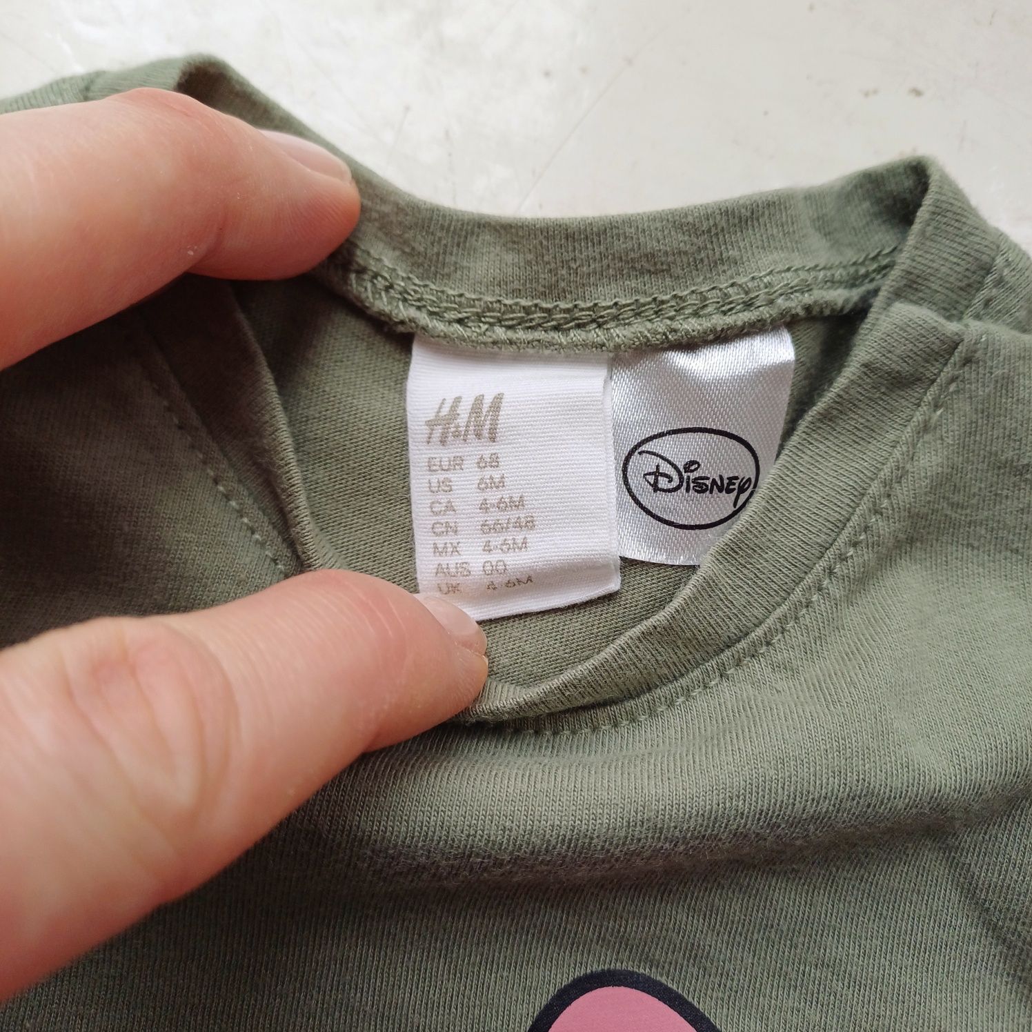 Koszulka t-shirt bluzeczka na lato H&M 68