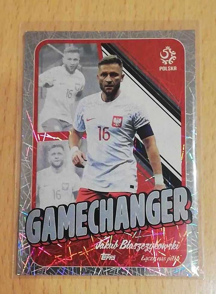 Jakub Błaszczykowski karta w wersji Electro Topps Fan Set Polska 2024