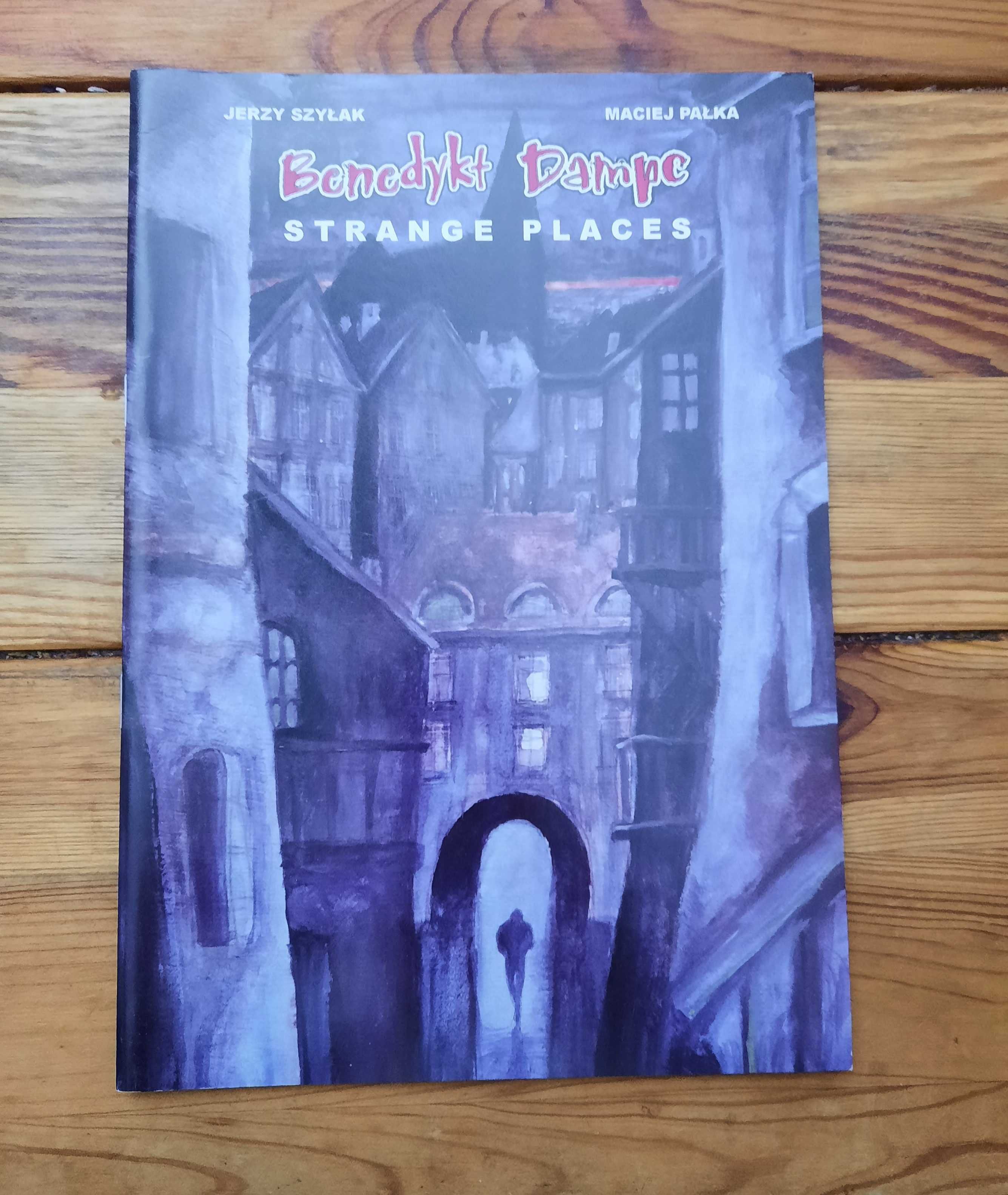 Benedykt Dampe Strange Places komiks