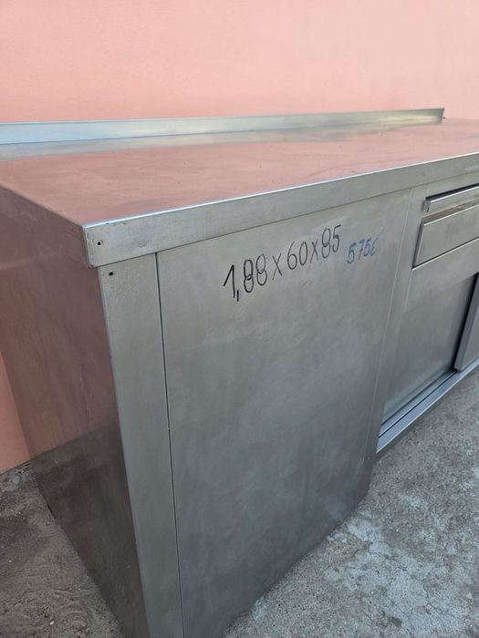 Bancada em inox  como nova