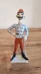 Drasche, figurka, porcelana, Huzar,