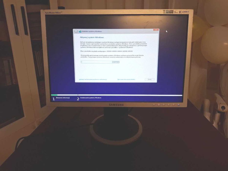 Samsung SyncMaster 940BW monitor komputerowy 19" 1440 x 900
