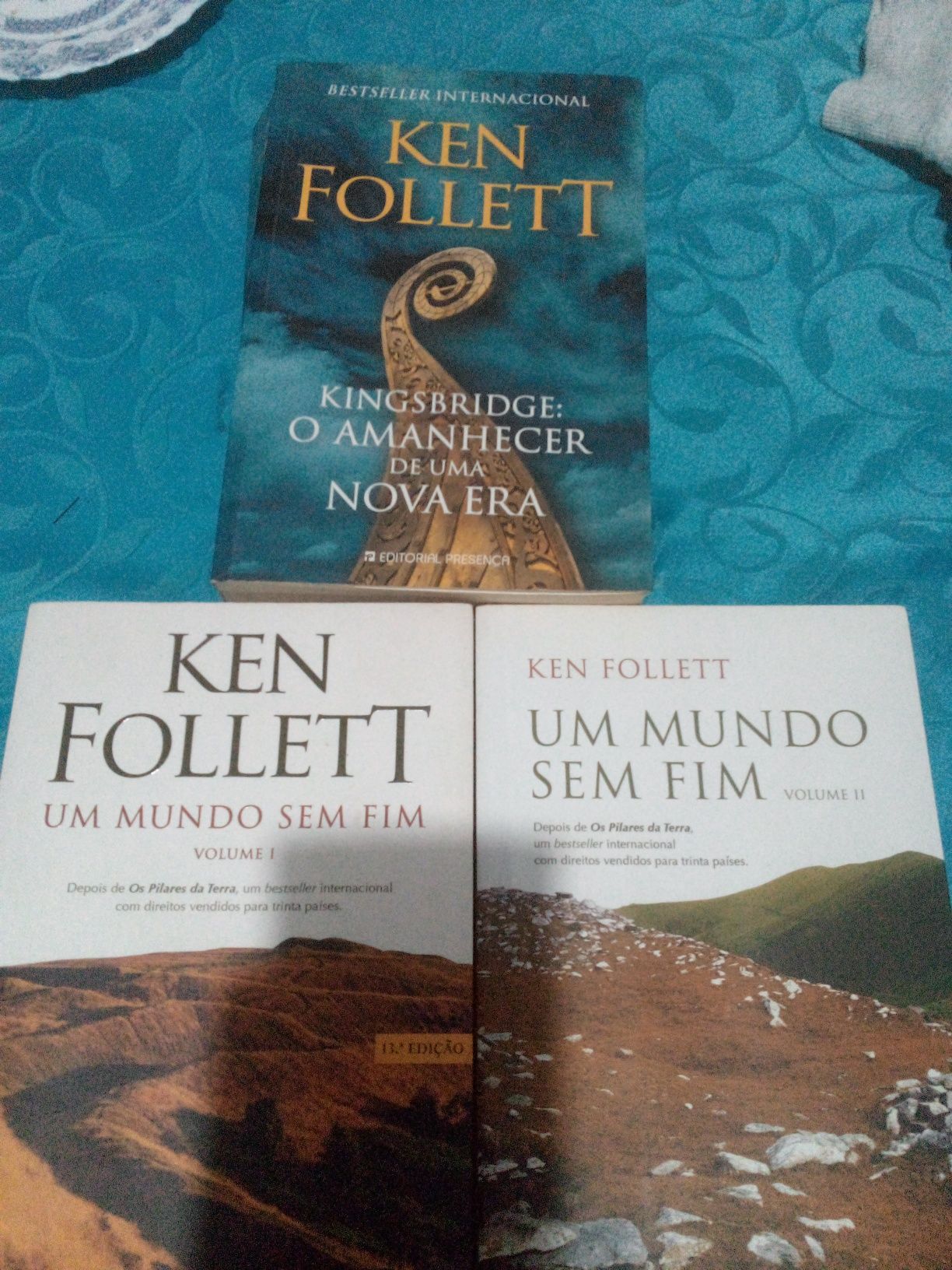 Livros Ken Follett.