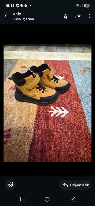 Buty zimowe chlopiece