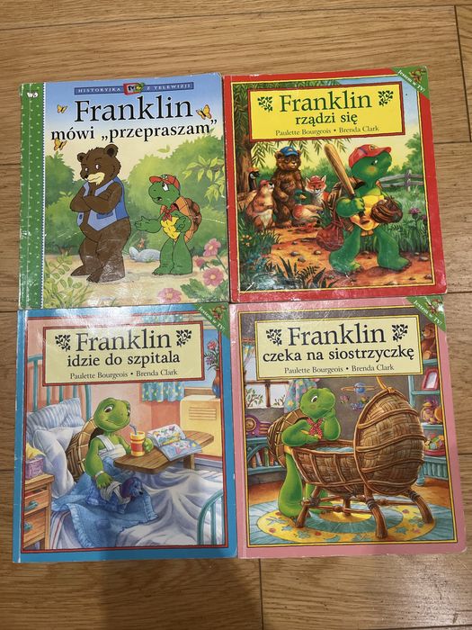 Książki z serii Franklin 4 sztuki