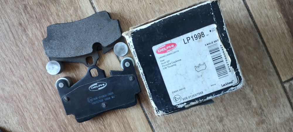 Тормозные колодки для дисковых тормозов Volkswagen Delphi LP1998