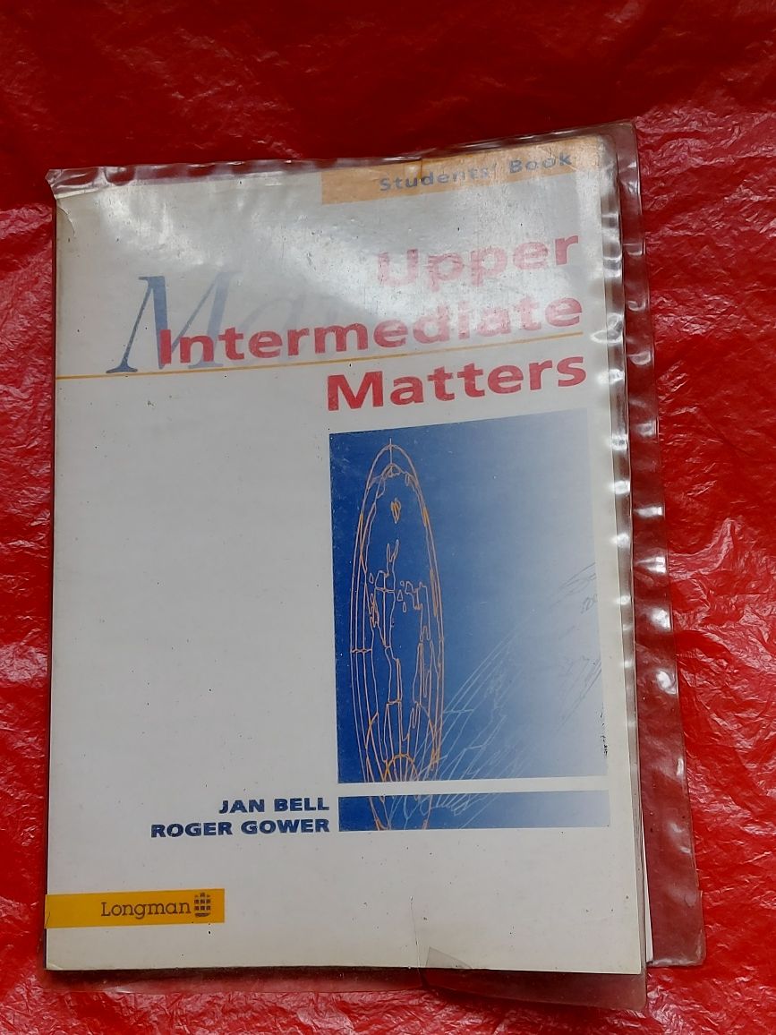 Książka Upper intermediate Materski 1992r/1993rok