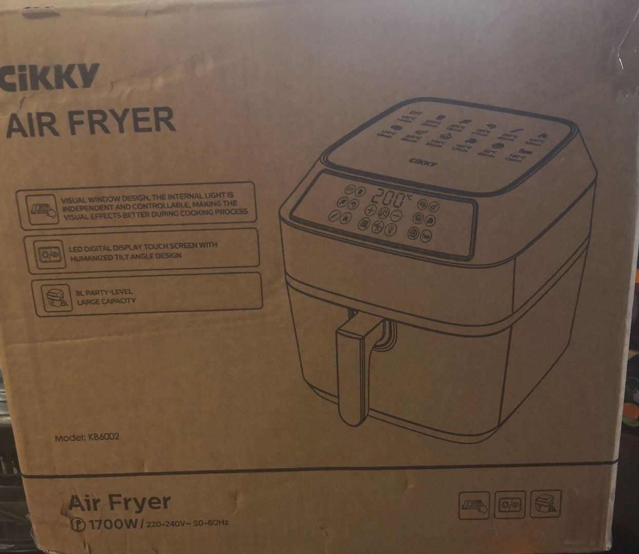 Frytkownica Cikky Air Fryer  NOWA