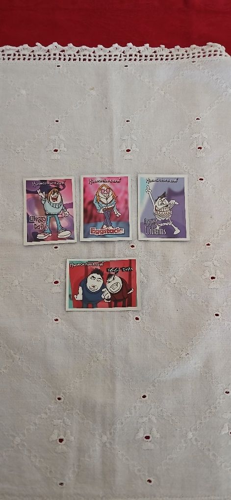 Cromos ovos Doritos, da Matutano