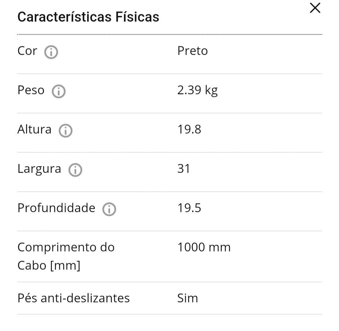 Torradeira smeg preta